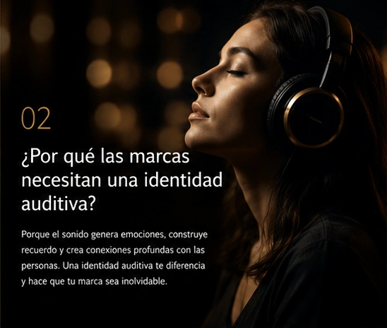 Identidad auditiva y conexión emocional de marca